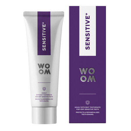 Sensitive+ natural protection toothpaste, 75 ml, Woom