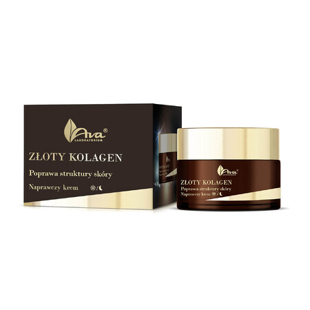 Ava Golden Collagen, crème réparatrice pour le visage, 50 ml