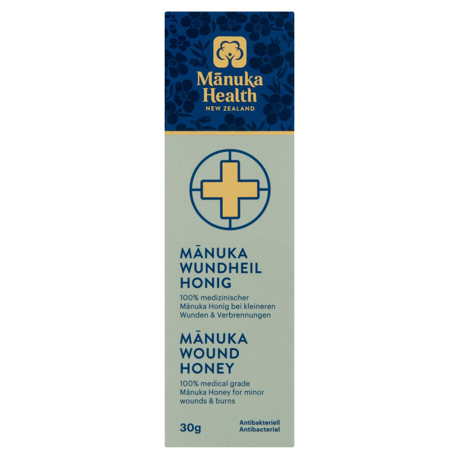 Manuka Health, antibacteriële Manuka honing voor wonden, 30 g