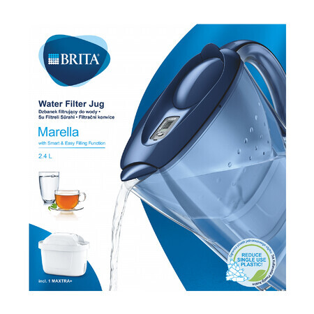 Brita Marella, filterkan, donkerblauw, 2,4 l