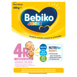 Bebiko Junior 4R Nutriflor Expert, nutritional formula based on milk with rice porridge, over 2 years, 600 g