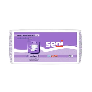 Seni Standard Plus, pieluchomajtki, Medium 2, 75-110 cm, 30 sztuk USZKODZONE OPAKOWANIE