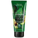 Barwa Natural, acondicionador de aguacate para cabello quebradizo, seco y dañado, regenerador, 200 ml