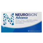 Neurobion Advance 100 mg + 50 mg + 1 mg, 30 film-coated tablets