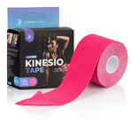 4yourhealth Kinesio Tape, cinta de kinesiología, rosa, 5 cm x 5 m