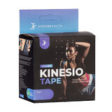 4yourhealth Kinesio Tape, cinta de kinesiología, rosa, 5 cm x 5 m