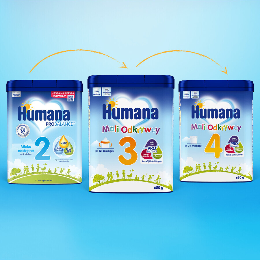 Humana ProBalance 2, leche de seguimiento, después de 6 meses, 750 g