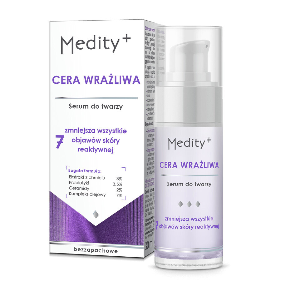 Ava Medity+ Piel Sensible, suero facial, 30 ml