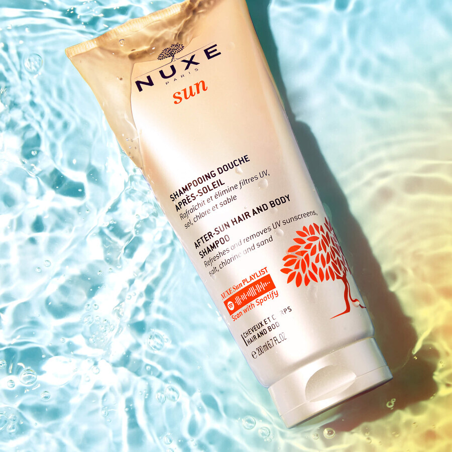 Nuxe Sun set, gel de ducha para después del sol, 2 x 200 ml