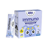 ForMeds Hilki Immuno, para niños a partir de 3 años, sabor plátano, 15 sobres