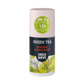 Arganove, alum mineral deodorant, green tea, roll-on, 50 ml