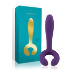 Rianne S Duo Deep Purple Vibrating massager for couples, purple