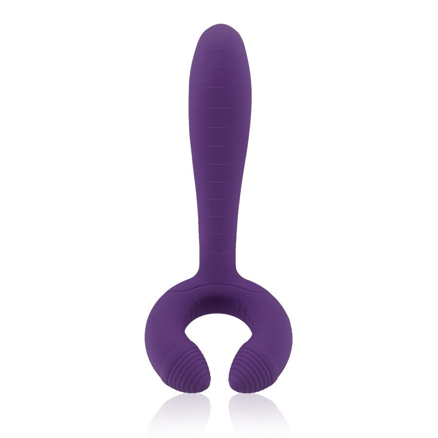 Rianne S Duo Deep Purple Vibrating massager for couples, purple