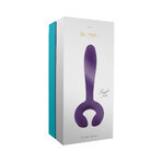 Rianne S Duo Deep Purple Vibrating massager for couples, purple