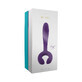 Rianne S Duo Deep Purple, masajeador vibrador para parejas, morado