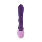 Rianne S Essentials Xena Rabbit Vibrator Deep Purple Heated Vibrator Massager for Bunnies Purple 1pc