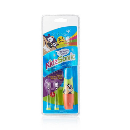 Cepillo eléctrico 3-6 años Kidzsonic, Brush Baby