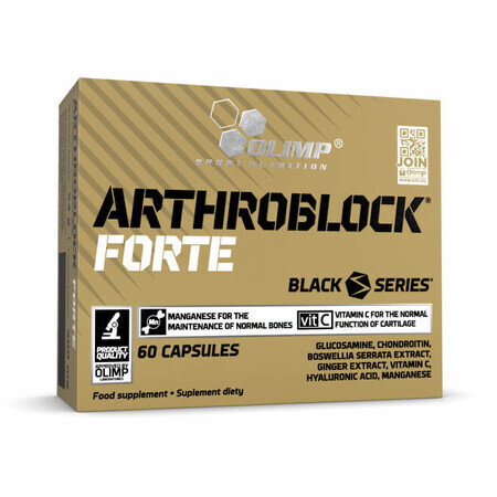 Olimp Arthroblock Forte Sport Edition, 60 capsules