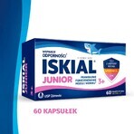 Iskial Junior, vanaf 3 jaar, citroensmaak, 60 kauwcapsules