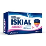 Iskial Junior, vanaf 3 jaar, citroensmaak, 60 kauwcapsules