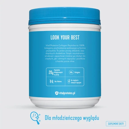 Vital Proteins Péptidos de Colágeno, sabor neutro, 567 g