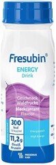 Fresubin Energy Drink, preparado nutricional, sabor grosella negra, 4 x 200 ml