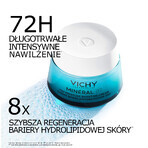 Vichy Mineral 89, leichte feuchtigkeitsspendende und revitalisierende Creme, 72h, 50 ml