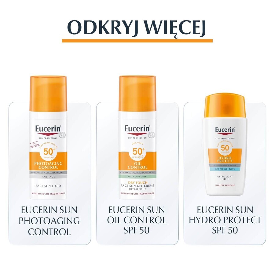 Eucerin Sun Pigment Control, fluido protector contra decoloraciones, SPF 50+, 50 ml