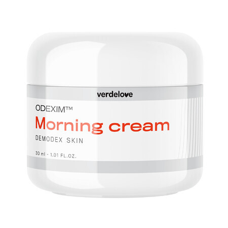 Odexim Morning Cream, crema contra Demodex, para la mañana, 30 ml