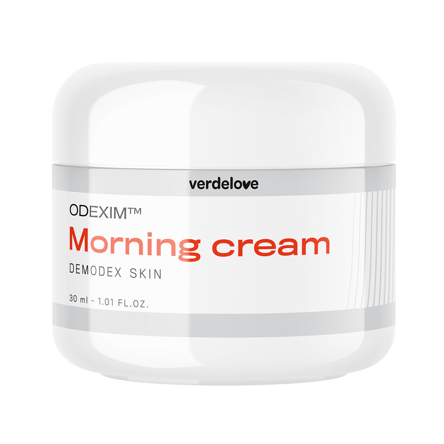 Odexim Morning Cream, crema contra Demodex, para la mañana, 30 ml