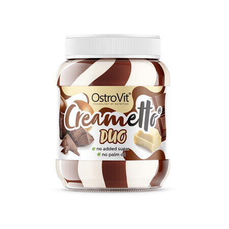 OstroVit Creametto Duo, crème au lait et aux noix, 350 g