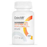 OstroVit Vitamina B12 Metilcobalamina, vitamina B12 400 µg, 200 comprimidos