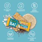 Bakaland BA! Cereal bar, 5 cereals and coconut with chia, no added sugar, 30 g