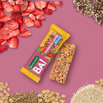 Bakaland BA! Cereal bar, strawberries and quinoa, no added sugar, 30 g