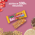 Bakaland BA! Cereal bar, strawberries and quinoa, no added sugar, 30 g