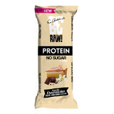 ¡BeRAW! Protein, barrita de proteínas, tarta de queso y vainilla, sin azúcar añadido, 40 g