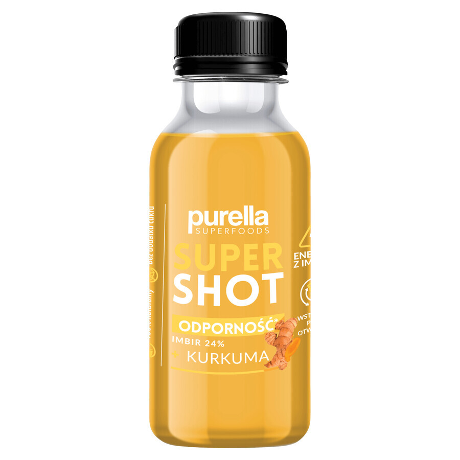 Purella Superfoods SuperShot Immunity Calm Drink Ginger + Turmeric 100ml