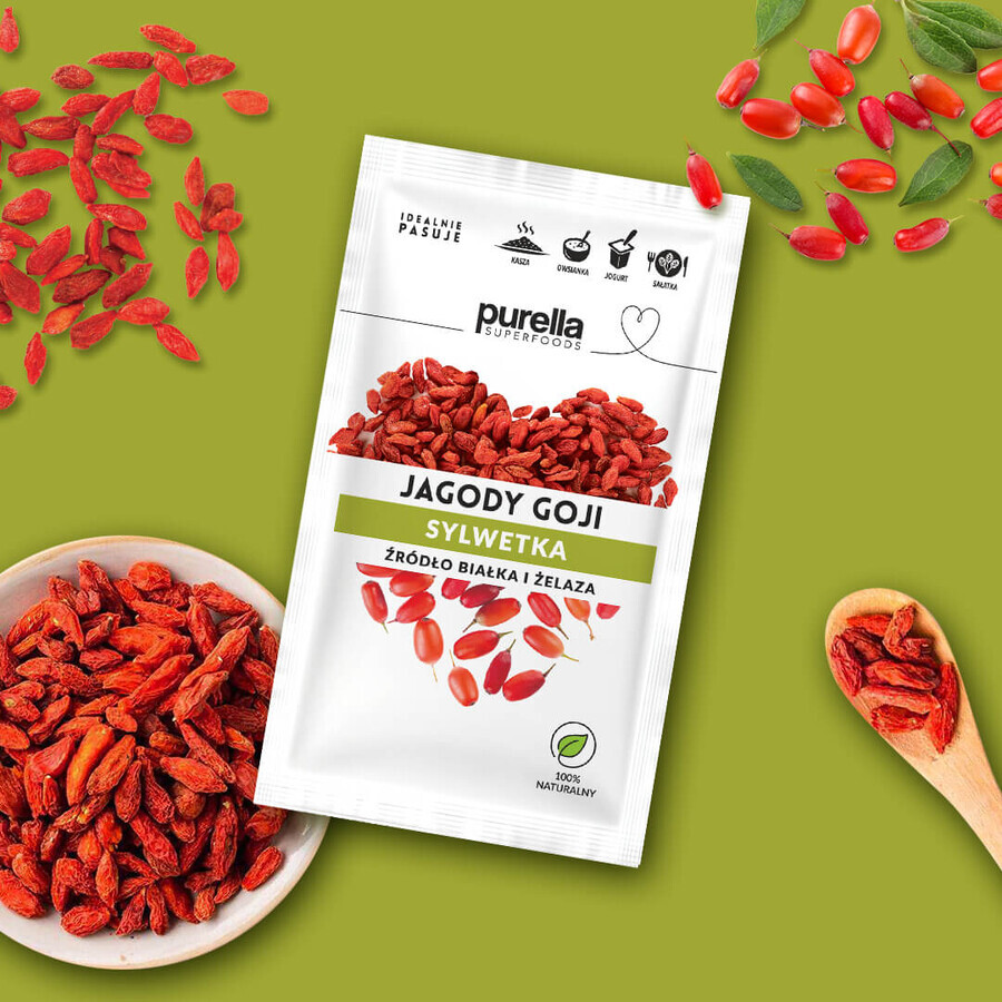 Purella Superfoods Goji berries, dried fruit, 45 g