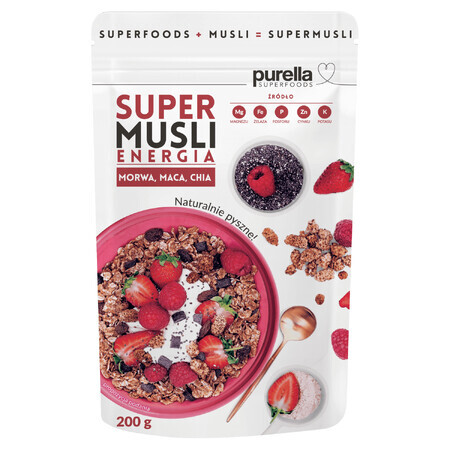 Purella Superfoods Super Musli Energía, 200 g