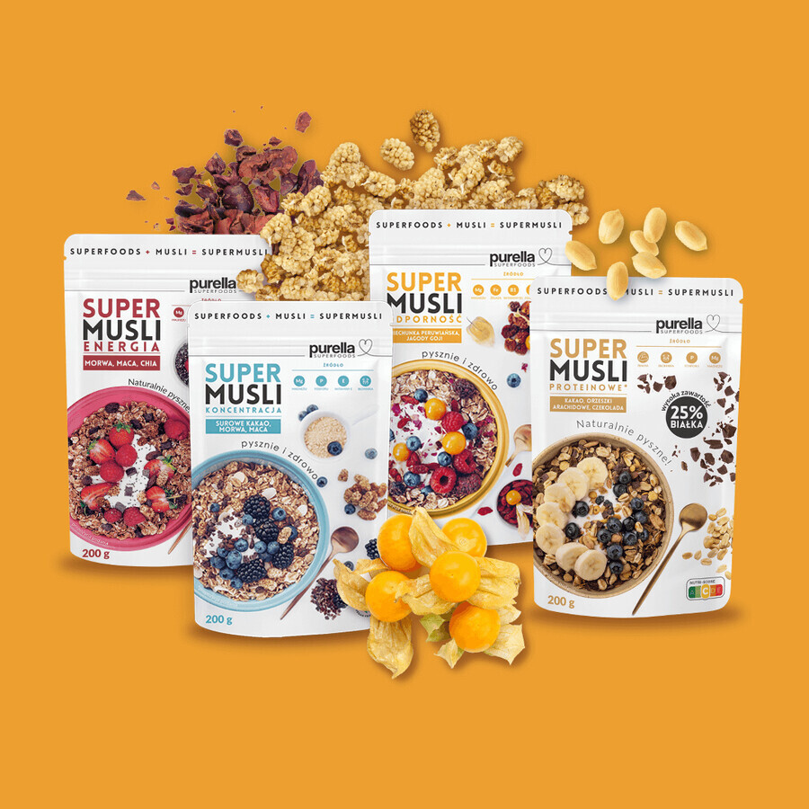 Purella Superfoods Super Muesli Immunity, 200 g