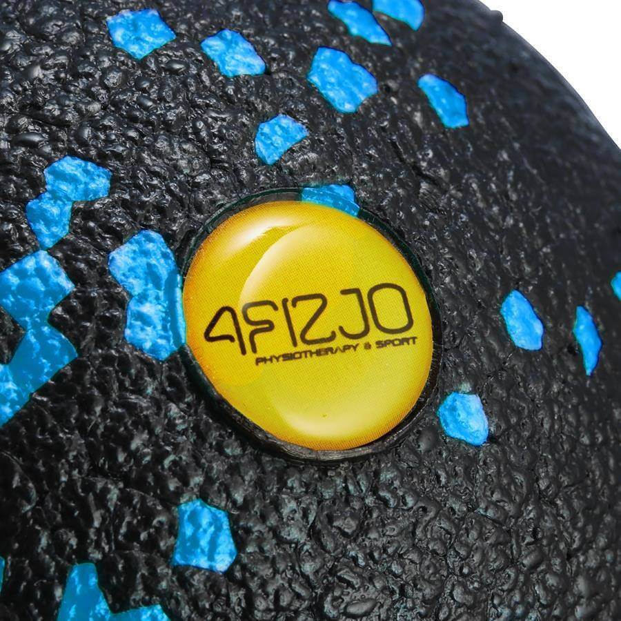 4Fizjo, bola de masaje EEP, negro-azul, 8 cm