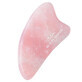 Piedra Gua Sha para masaje facial en cuarzo rosa, Meloni Care