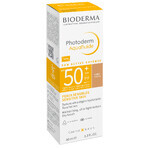 Bioderma Photoderm Aquafluide, fluido protector solar ultraligero para pieles normales, oscuras, SPF 50+, 40 ml