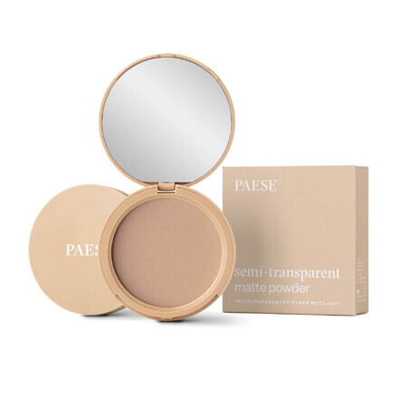 Paese, polvos matificantes semitransparentes, 5A natural, 9 g