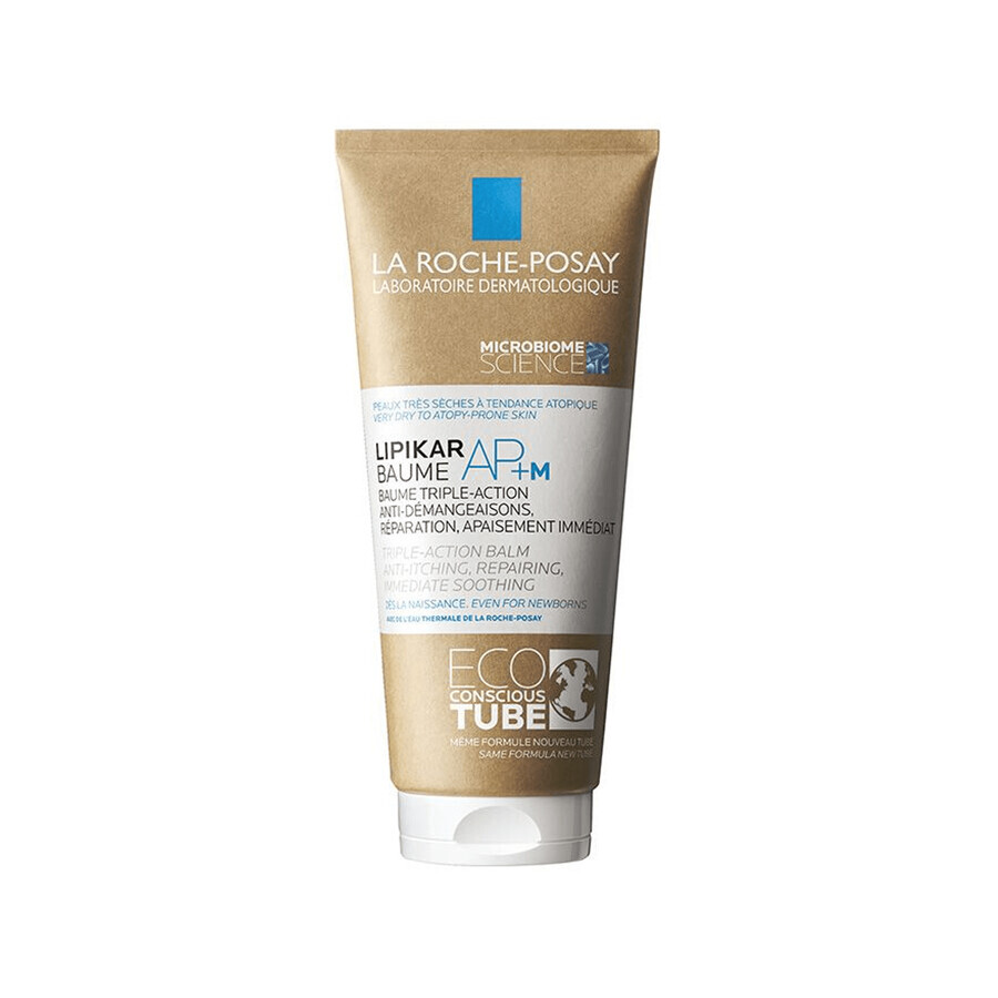 La Roche-Posay Lipikar Baume AP+M, bodylotion, droge en atopische huid, vanaf de geboorte, eco tube, 200 ml