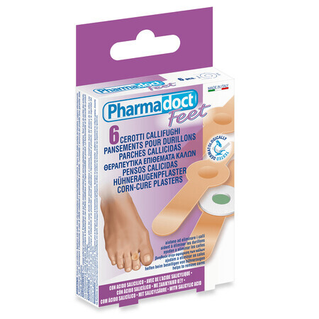 Anti-blister patches, 6 pieces, Pharmadoct