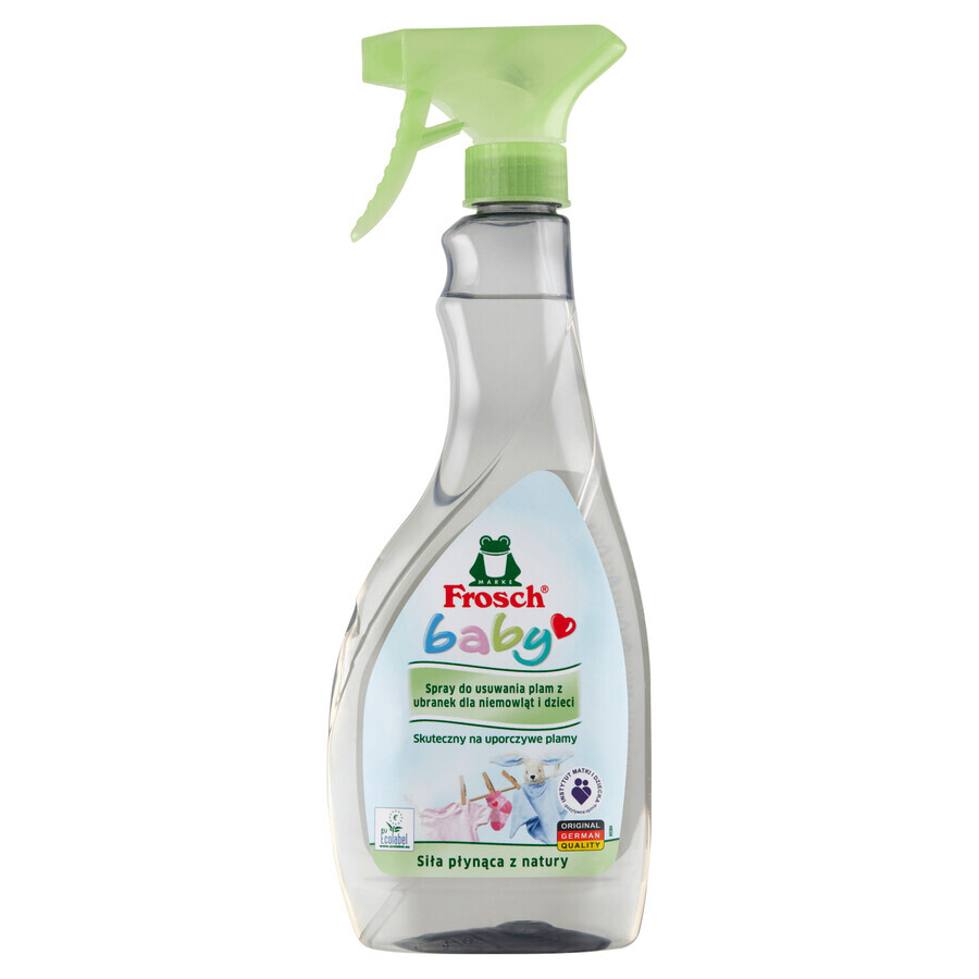 Frosch Baby, spray para eliminar las manchas de la ropa de bebés y niños, 500 ml