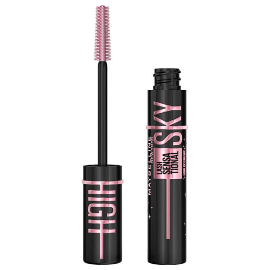 Maybelline Lash Sensational Sky High, Mascara, allungante, nero cosmico, 7,2 ml