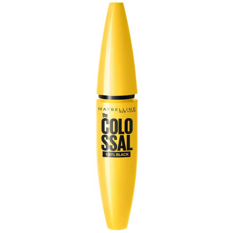 Maybelline The Colossal Volum Express Máscara de pestañas, Negro, 9,5 ml