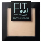 Maybelline Fit Me! Matte and Poreless, polvere opacizzante, n. 105, avorio naturale, 9 g